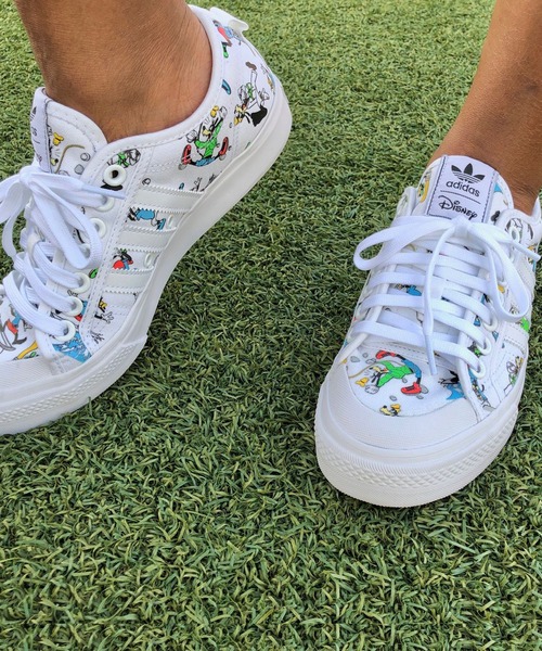 セール ブランド古着 ローカットスニーカー Disneyコラボ スニーカー Adidas アディダス のファッション通販 Zozoused