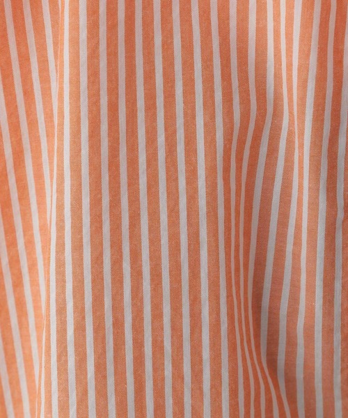 LOWRYS FARM（ローリーズファーム）の「ストライプオーバーシャツ