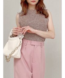 RESEXXY | メランジタートルニットタンク(ニット/セーター)