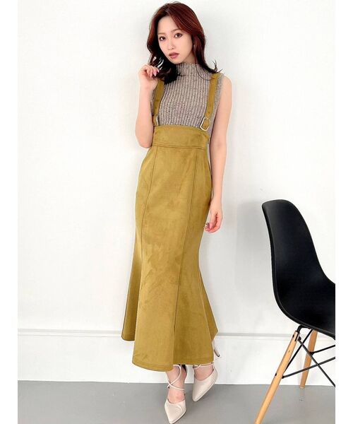 RESEXXY（リゼクシー）の「メランジタートルニットタンク（ニット/セーター・レディース・アイボリー/ブラック/ブルー/ブラウン・FREE）」の22枚目の写真