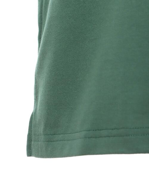 INGNI(イング)の「BACKカレッジロゴポロ襟トップス(Tシャツ/カットソー・レディース・ネイビー/グリーン/ホワイト×グリーン・M)」の11枚目の写真