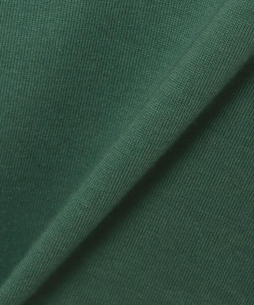 INGNI(イング)の「BACKカレッジロゴポロ襟トップス(Tシャツ/カットソー・レディース・ネイビー/グリーン/ホワイト×グリーン・M)」の12枚目の写真