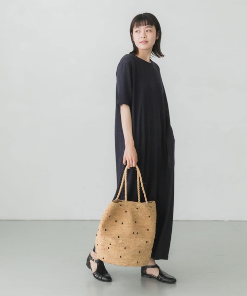 かぐれ（カグレ）の「リネンカットワンピース（ワンピース