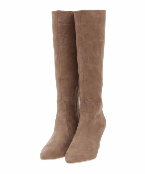 31 Sons de mode（トランテアン　ソン　ドゥ　モード）の「スウェードロングブーツ（ブーツ・レディース・ブラウン/ブラック/ベージュ・S/L/M）」の13枚目の写真