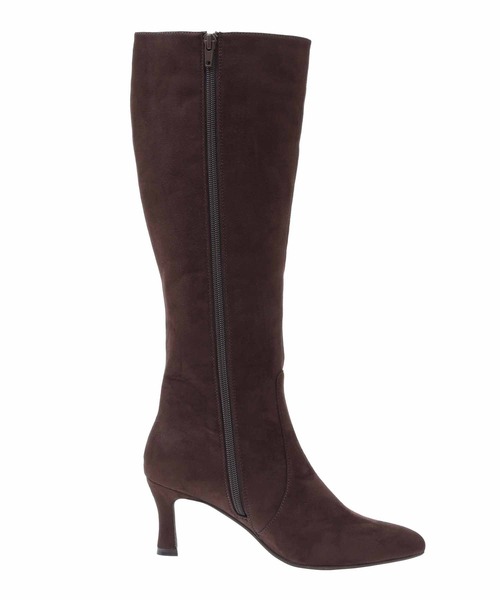 31 Sons de mode（トランテアン　ソン　ドゥ　モード）の「スウェードロングブーツ（ブーツ・レディース・ブラウン/ブラック/ベージュ・S/L/M）」の18枚目の写真