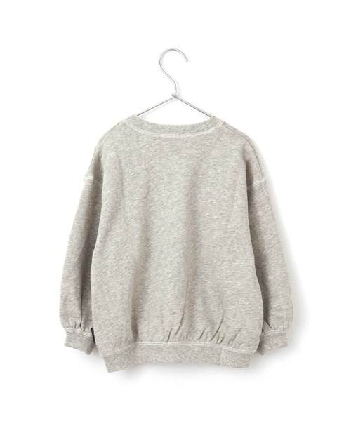 MAKE YOUR DAY(メイクユアデイ)の「ワッペン付きファミリー裏毛トレーナー■80~140cm(スウェット・キッズ・グリーン/ライトグレー・110/140/100/90/120/80/130)」の5枚目の写真