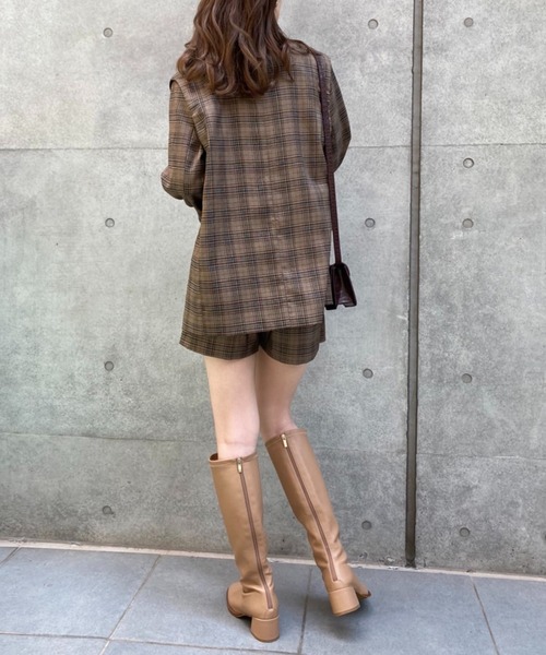 one after another NICE CLAUP（ワンアフターアナザーナイスクラップ）の「セットアップあり　マルチWAYテーラードジャケット（テーラードジャケット・レディース・ブラウン/グレー系その他/ブラウン系その他・FREE）」の15枚目の写真