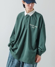 improves | ヘビーウエイト 胸ロゴ 刺繍 ラガーシャツ(ポロシャツ)