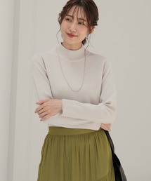 GLOBAL WORK | メルティハイネックリブプルオーバー/269071(ニット/セーター)