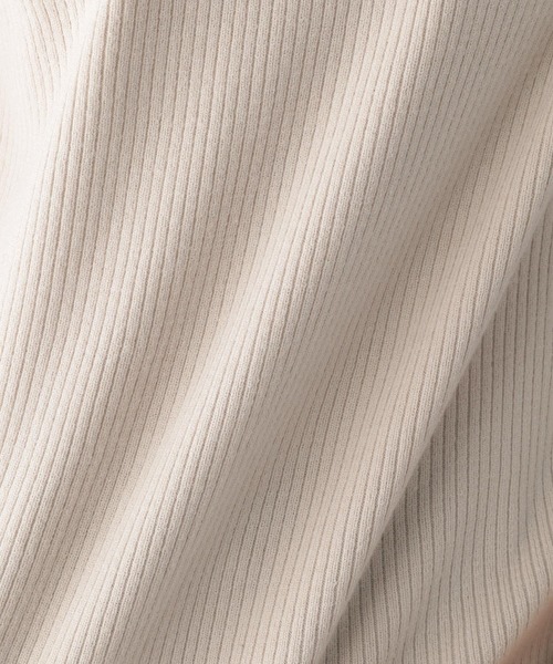 GLOBAL WORK(グローバルワーク)の「メルティハイネックリブプルオーバー/269071(ニット/セーター・レディース・ライトグレー/ブラック/ベージュ/グレー/オリーブ/オレンジ/ブルー/アイボリー/マスタード/ローズ/ブルーグリーン・MEDIUM/LARGE)」の20枚目の写真