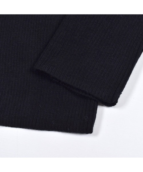 BeBe(ベベ)の「BeBe/日本製テレコリブニット(90~150cm)(ニット/セーター・キッズ・オフホワイト/ピンク/ブラック・100/130/150/110/140/120/90)」の12枚目の写真