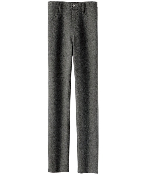 BELLUNA PLUS(ベルーナ)の「なめらかボンディングストレートパンツ股下65cm(その他パンツ・レディース・ブラック/ライトベージュ/チャコール/ブラック系・SMALL/X-LARGE/LARGE/MEDIUM)」の2枚目の写真