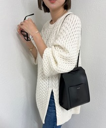 SHENERY（シーナリー）の「ラメ糸ZIPニットプルオーバー（ニット