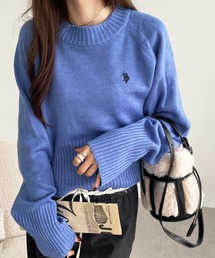 U.S. POLO ASSN. | 【新色追加】GeeRA別注【U.S. POLO ASSN.】 ショート丈ニット(ニット/セーター)