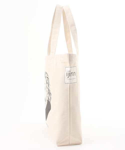 WHO'S WHO gallery（フーズフーギャラリー）の「【WPCA】「ijinn」WEB限定キャンバストート（トートバッグ・レディース・ホワイト/アイボリー/オフホワイト・FREE）」の11枚目の写真