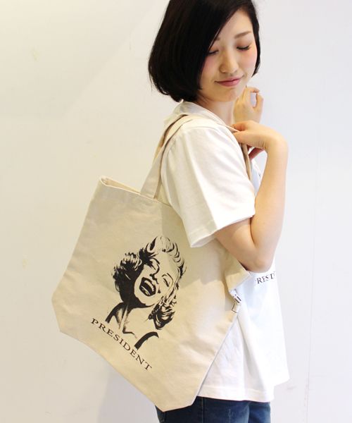 WHO'S WHO gallery（フーズフーギャラリー）の「【WPCA】「ijinn」WEB限定キャンバストート（トートバッグ・レディース・ホワイト/アイボリー/オフホワイト・FREE）」の16枚目の写真