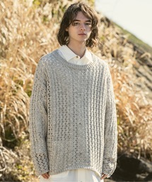 CASPER JOHN | See-through mix knit/シースルーミックスニット(ニット/セーター)