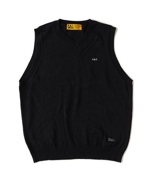 FAT（エフエイティー）の「SIMPLEST（ベスト・メンズ・ブラック/オリーブ/ベージュ/ネイビー・JUMBO(XXL)/SKINNY(L)/TITCH(M)/FAT(XL)）」の2枚目の写真