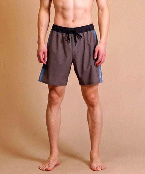 RVCA(ルーカ)の「RVCA/ルーカ ユーティリティ/水陸両用 ボードショーツ/ゴムトランクス/水着 BD041-525(水着・メンズ・グリーン/ブラック×ブラック/ブラック×ホワイト/ブラック系その他4・M/S/L)」の7枚目の写真