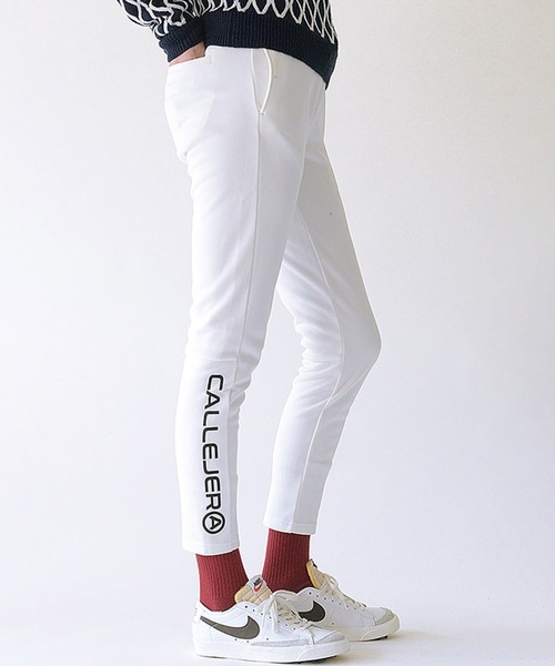 GIORDANO（ジョルダーノ）の「[ CALLEJERA ] WARM TRACK PANTS（その他パンツ・レディース・ベージュ/ダークグレー/ホワイト・2/1/0）」の7枚目の写真