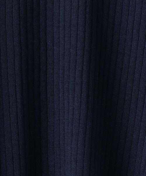 UNITED ARROWS（ユナイテッドアローズ）の「W/SI/CA リブ タートルネック ニット（ニット/セーター・レディース・オフホワイト/グレー/ネイビー・FREE）」の19枚目の写真