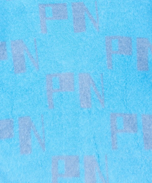 PUNYUS（プニュズ）の「ロゴカーディガン（カーディガン/ボレロ・レディース・ピンク/グリーン/サックスブルー・1/4/3/2）」の8枚目の写真