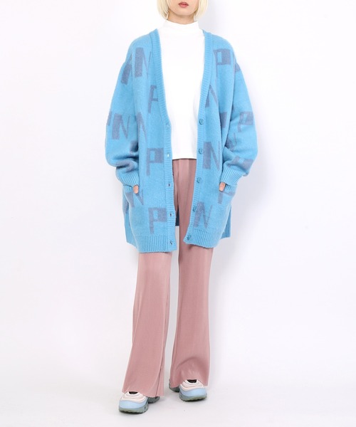 PUNYUS（プニュズ）の「ロゴカーディガン（カーディガン/ボレロ・レディース・ピンク/グリーン/サックスブルー・1/4/3/2）」の18枚目の写真