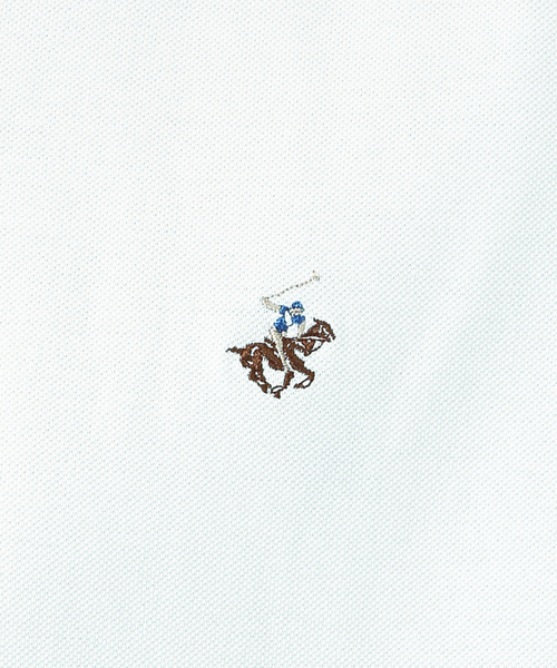 BEVERLY HILLS POLO CLUB(ビバリーヒルズポロクラブ)の「【BEVERLY HILLS POLO CLUB / ビバリーヒルズポロクラブ】ワンポイント鹿の子ポロシャツ/ユニセックス(Tシャツ/カットソー・メンズ・ブラック系その他/ブラック/ホワイト/グリーン/ホワイト系その他/ネイビー・L/LL/M)」の21枚目の写真