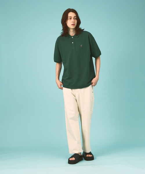 BEVERLY HILLS POLO CLUB(ビバリーヒルズポロクラブ)の「【BEVERLY HILLS POLO CLUB / ビバリーヒルズポロクラブ】ワンポイント鹿の子ポロシャツ/ユニセックス(Tシャツ/カットソー・メンズ・ブラック系その他/ブラック/ホワイト/グリーン/ホワイト系その他/ネイビー・L/LL/M)」の22枚目の写真