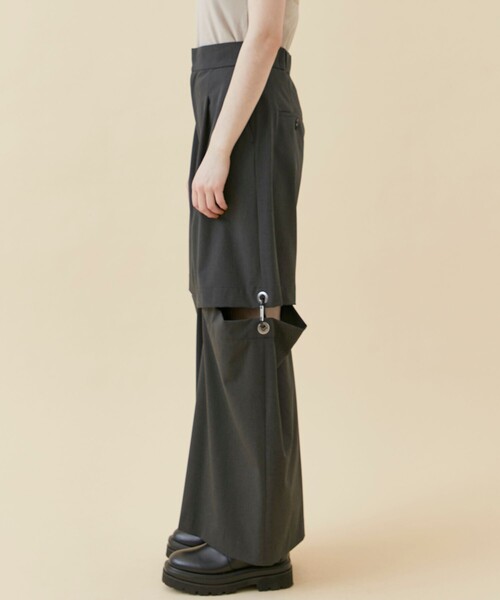 CITY TOKYO（シティトウキョウ）の「カラビナスリットパンツ（その他