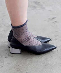 PICHE ABAHOUSE | カラーヒールポインテッド パンプス(パンプス)