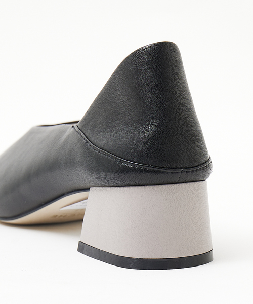 PICHE ABAHOUSE（ピシェ アバハウス）の「カラーヒールポインテッド パンプス（パンプス・レディース・キャメル/アイボリー/ブラック/ベージュ・38/37/36/39/35）」の10枚目の写真