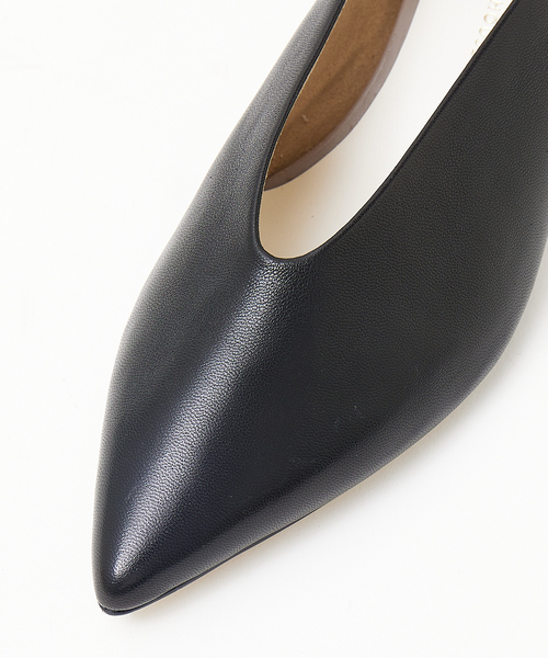 PICHE ABAHOUSE（ピシェ アバハウス）の「カラーヒールポインテッド パンプス（パンプス・レディース・キャメル/アイボリー/ブラック/ベージュ・38/37/36/39/35）」の14枚目の写真