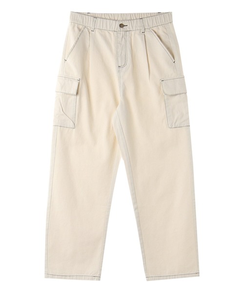 ROXY(ロキシー)の「SLIDE PANTS/ロキシーカーゴパンツ(カーゴパンツ・レディース・ホワイト/パープル/マルチ・MEDIUM/LARGE)」の7枚目の写真