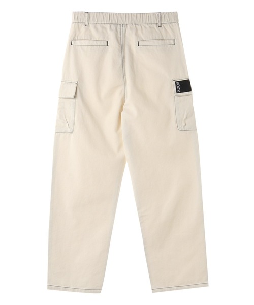ROXY(ロキシー)の「SLIDE PANTS/ロキシーカーゴパンツ(カーゴパンツ・レディース・ホワイト/パープル/マルチ・MEDIUM/LARGE)」の8枚目の写真