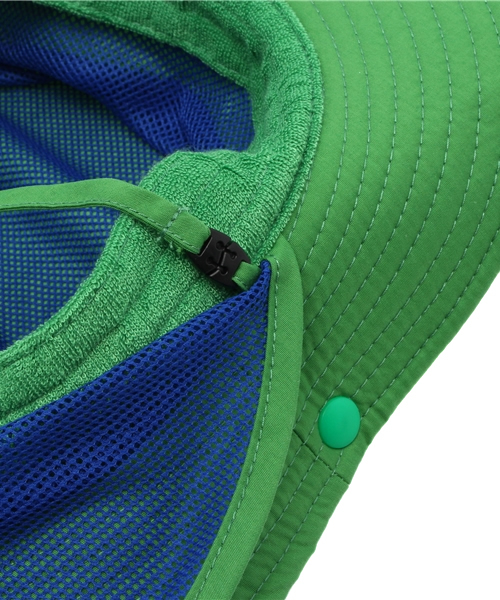 THE NORTH FACE（ザノースフェイス）の「【KIDS】THE NORTH FACE サンシェードハット（ハット・キッズ・ケリー/イエロー・53-55cm/50-52cm/47-49cm）」の9枚目の写真