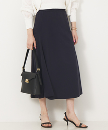 Rouge vif | 【セットアップ対応】フレアニットスカート(スカート)