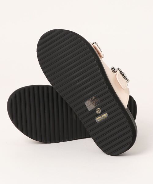 carino(カリーノ)の「【再登場】厚底ビジューバックルサンダル(サンダル・レディース・アイボリー/ブラック/ブラック系その他・S/M/L/LL)」の18枚目の写真