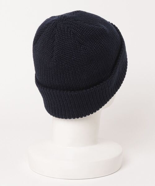 FIRST DOWN(ファーストダウン)の「【FIRSTDOWN】FDM KL KNIT WATCH(ニットキャップ/ビーニー・メンズ・ブラック/ネイビー・FREE)」の3枚目の写真