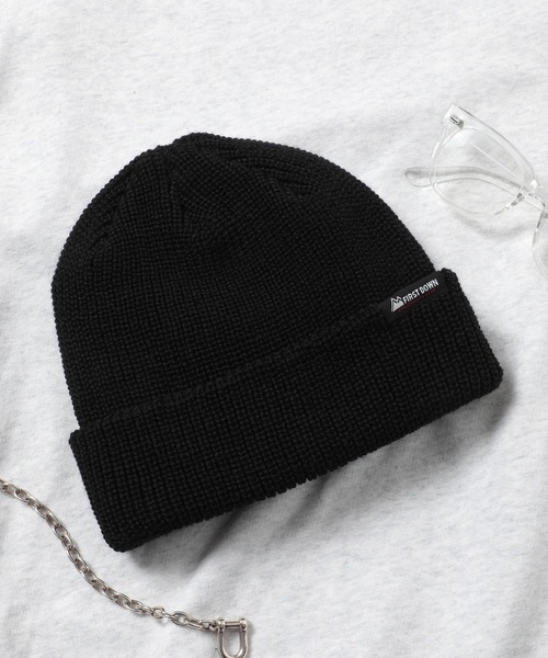 FIRST DOWN(ファーストダウン)の「【FIRSTDOWN】FDM KL KNIT WATCH(ニットキャップ/ビーニー・メンズ・ブラック/ネイビー・FREE)」の14枚目の写真