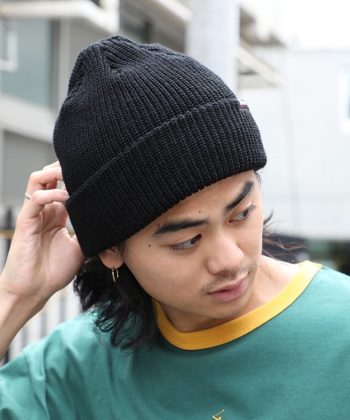 FIRST DOWN(ファーストダウン)の「【FIRSTDOWN】FDM KL KNIT WATCH(ニットキャップ/ビーニー・メンズ・ブラック/ネイビー・FREE)」の11枚目の写真