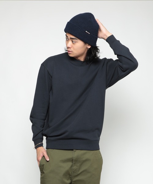 FIRST DOWN(ファーストダウン)の「【FIRSTDOWN】FDM KL KNIT WATCH(ニットキャップ/ビーニー・メンズ・ブラック/ネイビー・FREE)」の5枚目の写真
