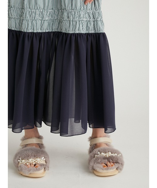 FURFUR（ファーファー）の「切り替えカットワンピース