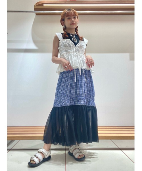 FURFUR（ファーファー）の「切り替えカットワンピース（ワンピース 