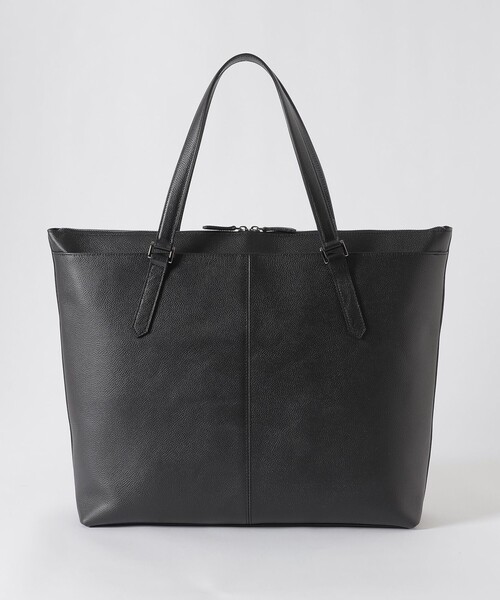 BLACK LABEL CRESTBRIDGE(ブラックレーベル・クレストブリッジ)の「エンボスシュリンクレザートート(トートバッグ・メンズ・ブラック/ネイビー・FREE)」の5枚目の写真