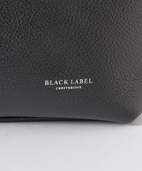 BLACK LABEL CRESTBRIDGE(ブラックレーベル・クレストブリッジ)の「エンボスシュリンクレザートート(トートバッグ・メンズ・ブラック/ネイビー・FREE)」の11枚目の写真