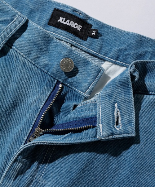 XLARGE(エクストララージ)の「DENIM CARGO SHORT PANTS(デニムパンツ・メンズ・ブラック/インディゴブルー/ライトインディゴブルー・30inch/32inch/34inch/36inch)」の20枚目の写真