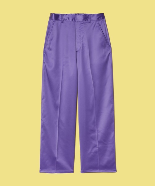 FOREVER 21(フォーエバー トゥエンティーワン)の「【POP】サテンゆるパンツ(その他パンツ・レディース・ホワイト/パープル/ベージュ/オレンジ・SMALL/MEDIUM)」の3枚目の写真