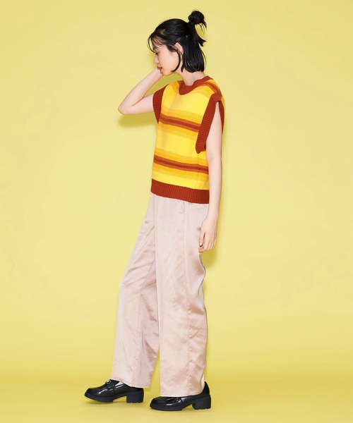 FOREVER 21(フォーエバー トゥエンティーワン)の「【POP】サテンゆるパンツ(その他パンツ・レディース・ホワイト/パープル/ベージュ/オレンジ・SMALL/MEDIUM)」の11枚目の写真