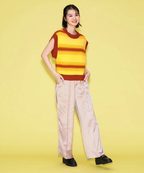 FOREVER 21(フォーエバー トゥエンティーワン)の「【POP】サテンゆるパンツ(その他パンツ・レディース・ホワイト/パープル/ベージュ/オレンジ・SMALL/MEDIUM)」の12枚目の写真